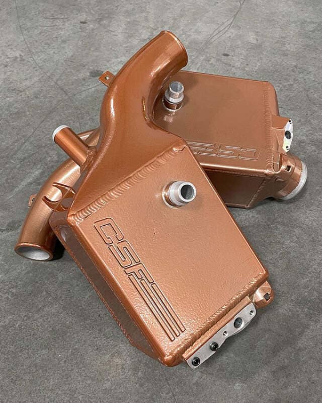 Kies-Motorsports CSF CSF 2014+ BMW X5M (F95) / X6M (F96) / XM (G09) Charge-Air-Cooler - Vintage Rose Gold Main image