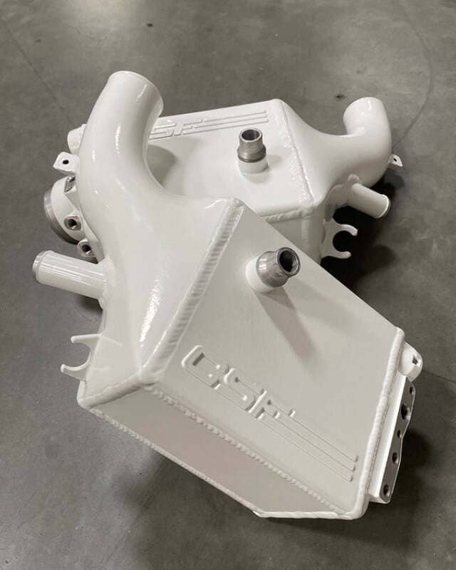 Kies-Motorsports CSF CSF 2025+ BMW G90 M5 / G99 M5 Touring Charge Air Cooler - Alpine White Main image