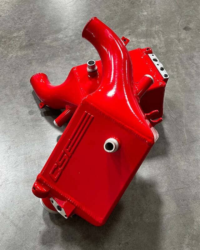 Kies-Motorsports CSF CSF 2025+ BMW G90 M5 / G99 M5 Touring Charge Air Cooler - Bengal Red Gloss Main image