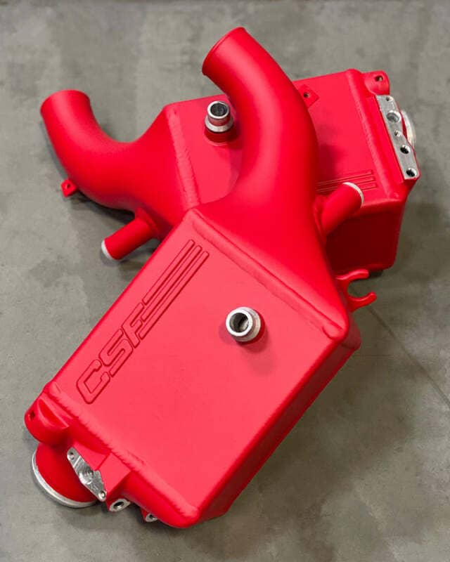 Kies-Motorsports CSF CSF 2025+ BMW G90 M5 / G99 M5 Touring Charge Air Cooler - Bengal Red Matte Main image