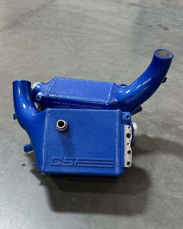 Kies-Motorsports CSF CSF 2025+ BMW G90 M5 / G99 M5 Touring Charge Air Cooler - Marina Bay Blue
