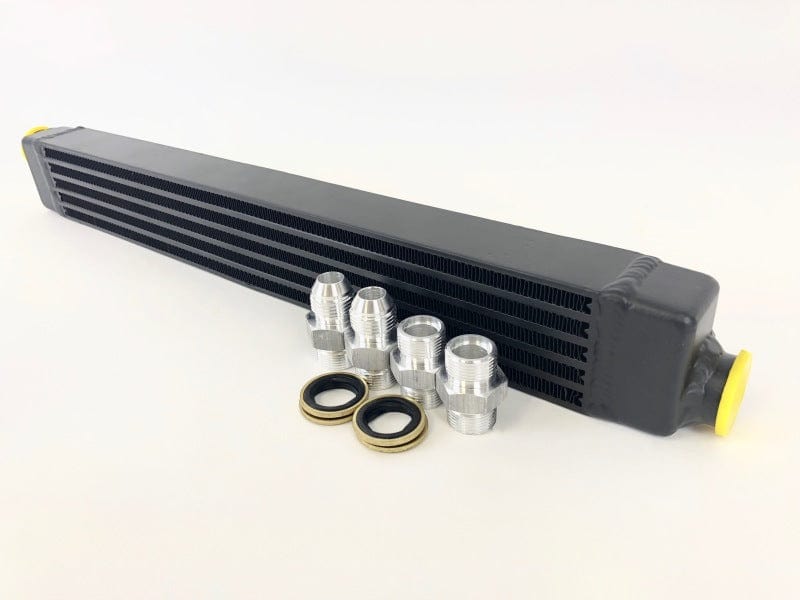 CSF 82-94 BMW 3 Series (E30) High Performance Oil Cooler w/-10AN Male & OEM Fittings Secondary image