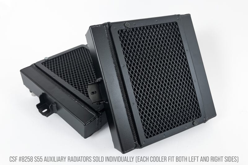 Kies-Motorsports CSF CSF BMW F8X M3/M4/M2C Auxiliary Radiators w/ Rock Guards (Sold Individually - Fits Left and Right Main image