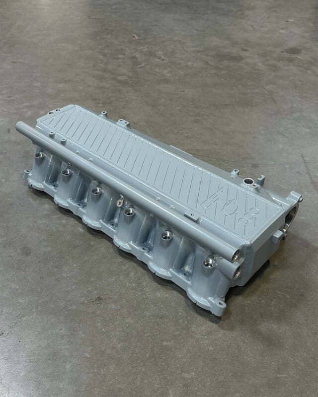 Kies-Motorsports CSF CSF BMW Gen 1 B58 Charge-Air-Cooler Manifold - Brooklyn Grey Main image