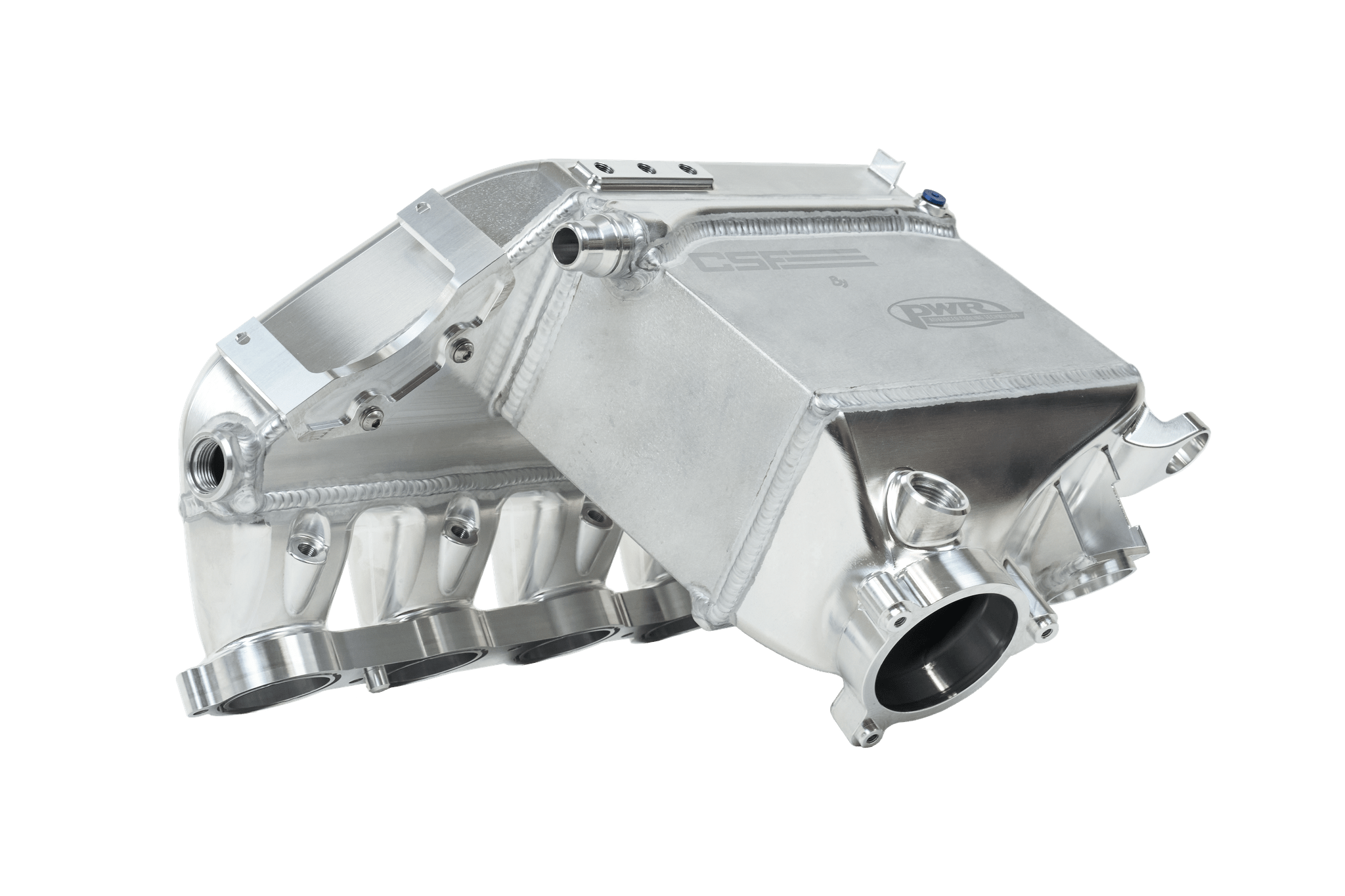 Kies-Motorsports CSF CSF BMW M2/M3/M4 S58 Comp &amp; Non-Comp (G8X) Charge-Air Cooler Manifold - Raw Billet Main image