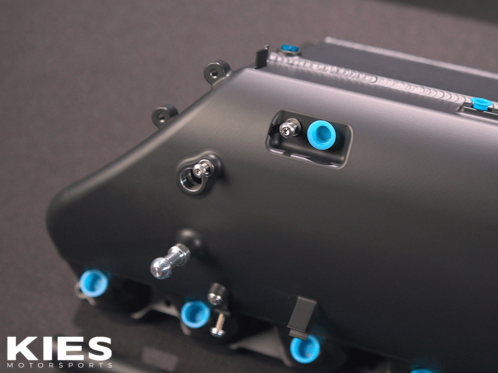 Kies-Motorsports CSF CSF BMW M2/M3/M4 S58 Comp &amp; Non-Comp (G8X) Charge-Air Cooler Manifold - Thermal Dispersion Black
