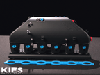 Kies-Motorsports CSF CSF BMW M2/M3/M4 S58 Comp &amp; Non-Comp (G8X) Charge-Air Cooler Manifold - Thermal Dispersion Black