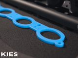 Kies-Motorsports CSF CSF BMW M2/M3/M4 S58 Comp &amp; Non-Comp (G8X) Charge-Air Cooler Manifold - Thermal Dispersion Black