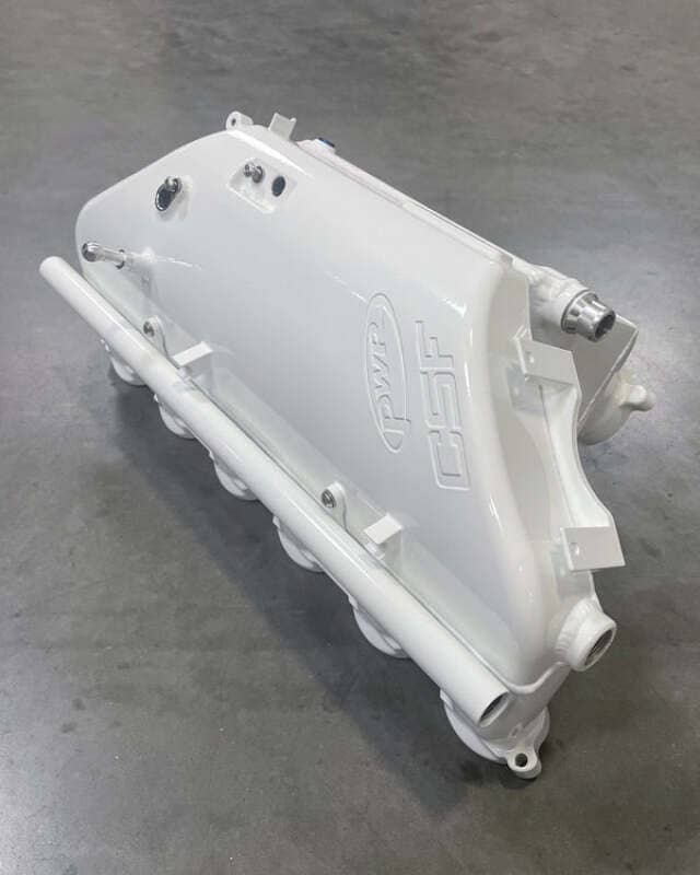 Kies-Motorsports CSF CSF BMW M2/M3/M4 S58 (G8X) Charge-Air Cooler Manifold - Alpine White Main image