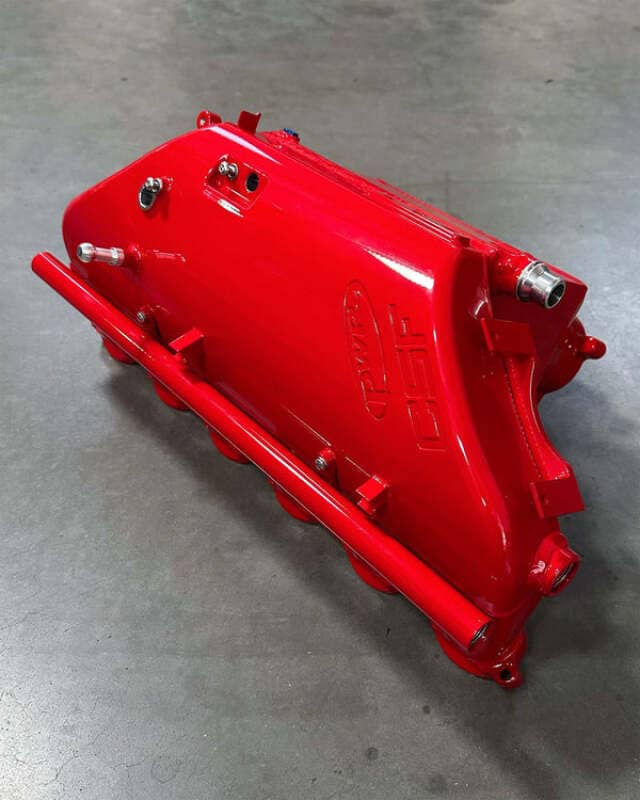 Kies-Motorsports CSF CSF BMW M2/M3/M4 S58 (G8X) Charge-Air Cooler Manifold - Astatic Red Main image