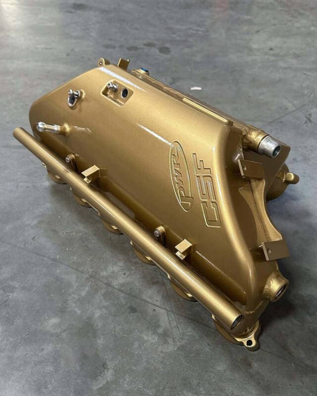 Kies-Motorsports CSF CSF BMW M2/M3/M4 S58 (G8X) Charge-Air Cooler Manifold - BBS GOLD Main image