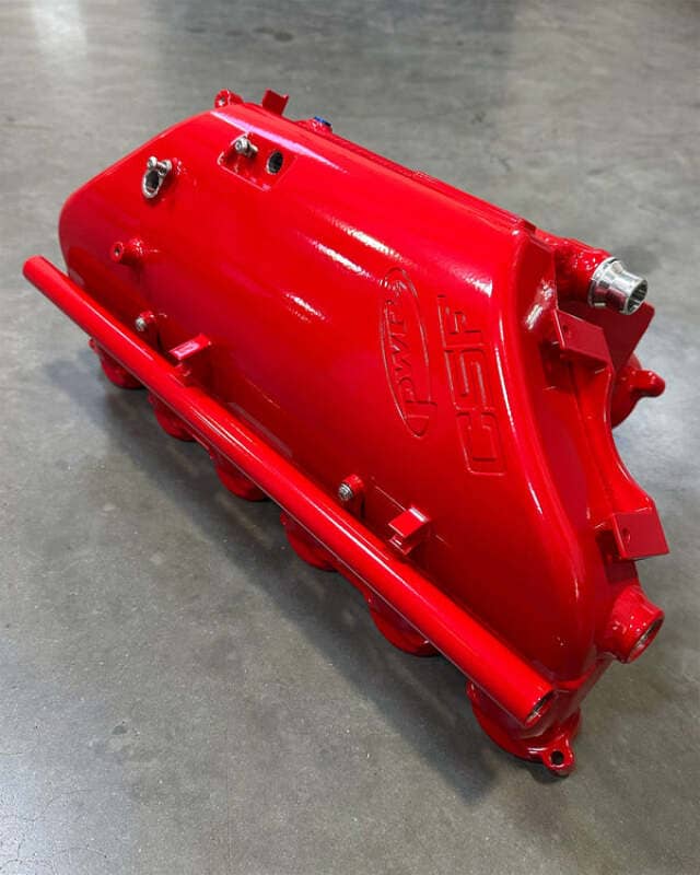 Kies-Motorsports CSF CSF BMW M2/M3/M4 S58 (G8X) Charge-Air Cooler Manifold - Bengal Red Gloss