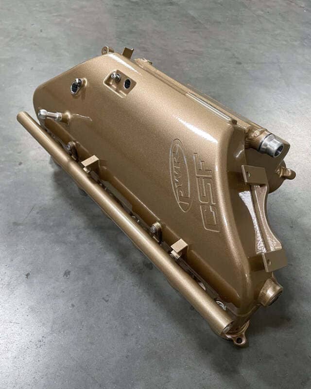Kies-Motorsports CSF CSF BMW M2/M3/M4 S58 (G8X) Charge-Air Cooler Manifold - Bismark Gold Main image
