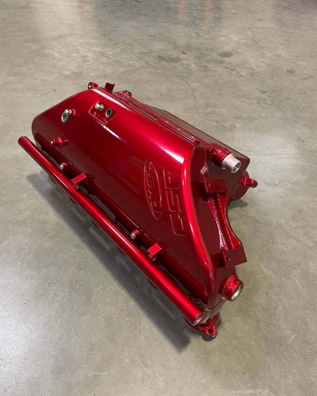 Kies-Motorsports CSF CSF BMW M2/M3/M4 S58 (G8X) Charge-Air Cooler Manifold - Candy Apple Red Main image