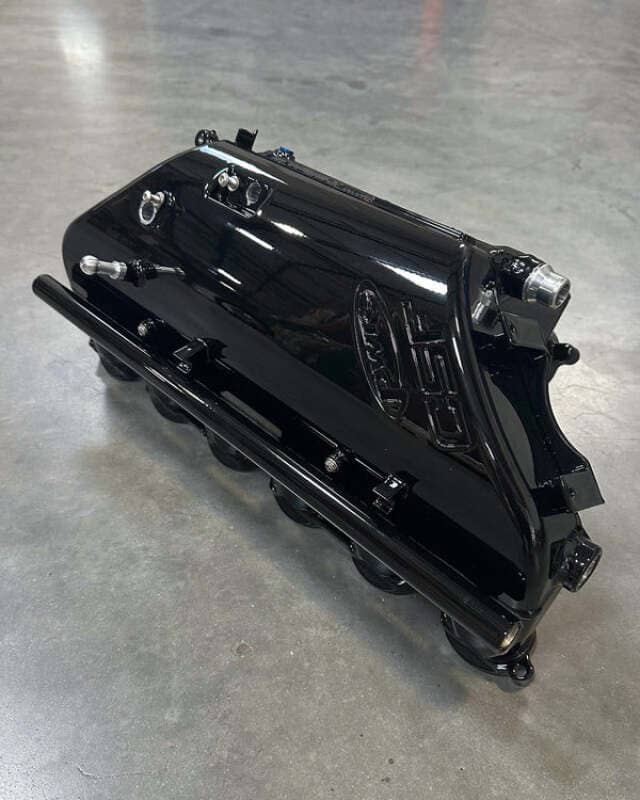Kies-Motorsports CSF CSF BMW M2/M3/M4 S58 (G8X) Charge-Air Cooler Manifold - Gloss Black