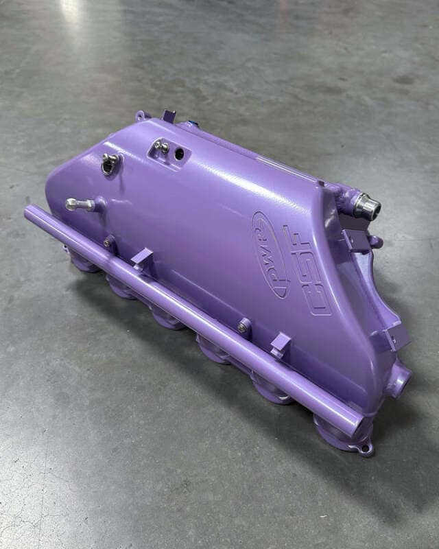 Kies-Motorsports CSF CSF BMW M2/M3/M4 S58 (G8X) Charge-Air Cooler Manifold - Paerl Violet Main image