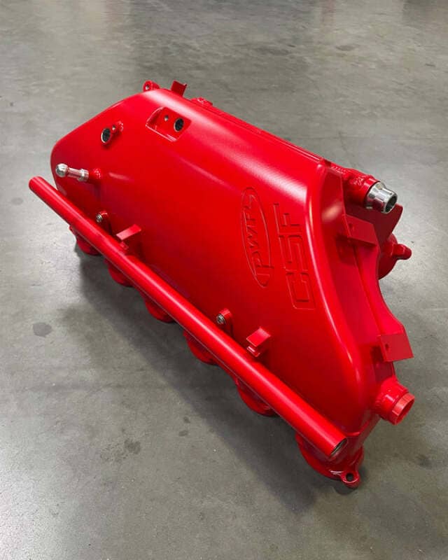 Kies-Motorsports CSF CSF BMW M2/M3/M4 S58 (G8X) Charge-Air Cooler Manifold - Stoplight Red
