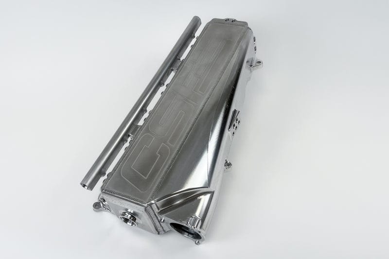 Kies-Motorsports CSF CSF Gen 2 B58 Race X Charge-Air-Cooler Manifold - Raw Billet Aluminum Finish Main image