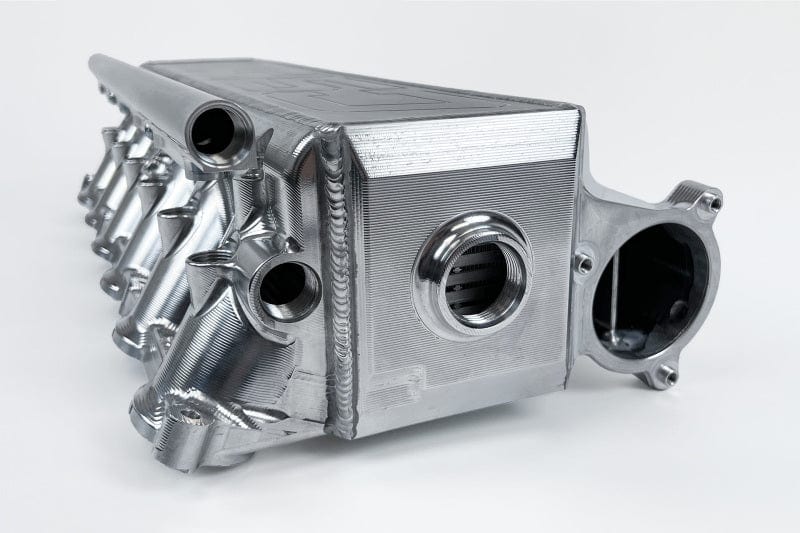 Kies-Motorsports CSF CSF Gen 2 B58 Race X Charge-Air-Cooler Manifold - Raw Billet Aluminum Finish