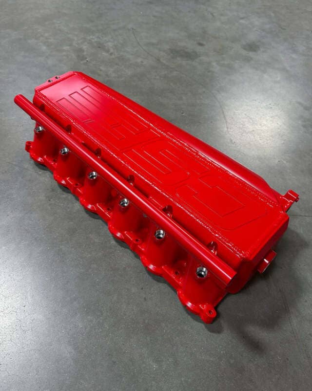 Kies-Motorsports CSF CSF Gen 2 B58 Race X Charge-Air-Cooler Manifold - Stoplight Red Main image