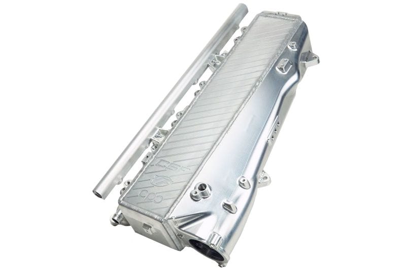 Kies-Motorsports CSF CSF Toyota A90/A91 Supra/ BMW G-Series B58 Charge-Air Cooler Manifold- Machined Billet Aluminum Main image