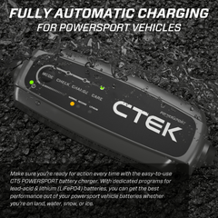 Kies-Motorsports CTEK CTEK Battery Charger - CT5 Powersport - 2.3A