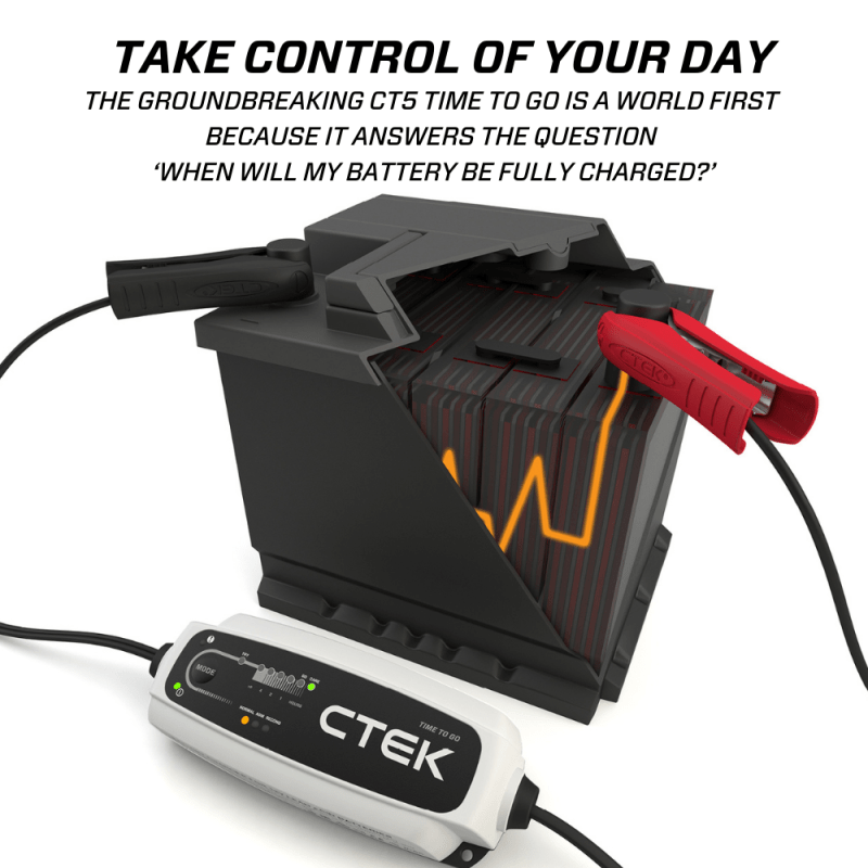 Kies-Motorsports CTEK CTEK Battery Charger - CT5 Time To Go - 4.3A