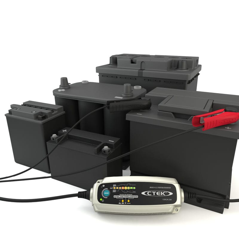 Kies-Motorsports CTEK CTEK Battery Charger - MUS 4.3 Test & Charge - 12V