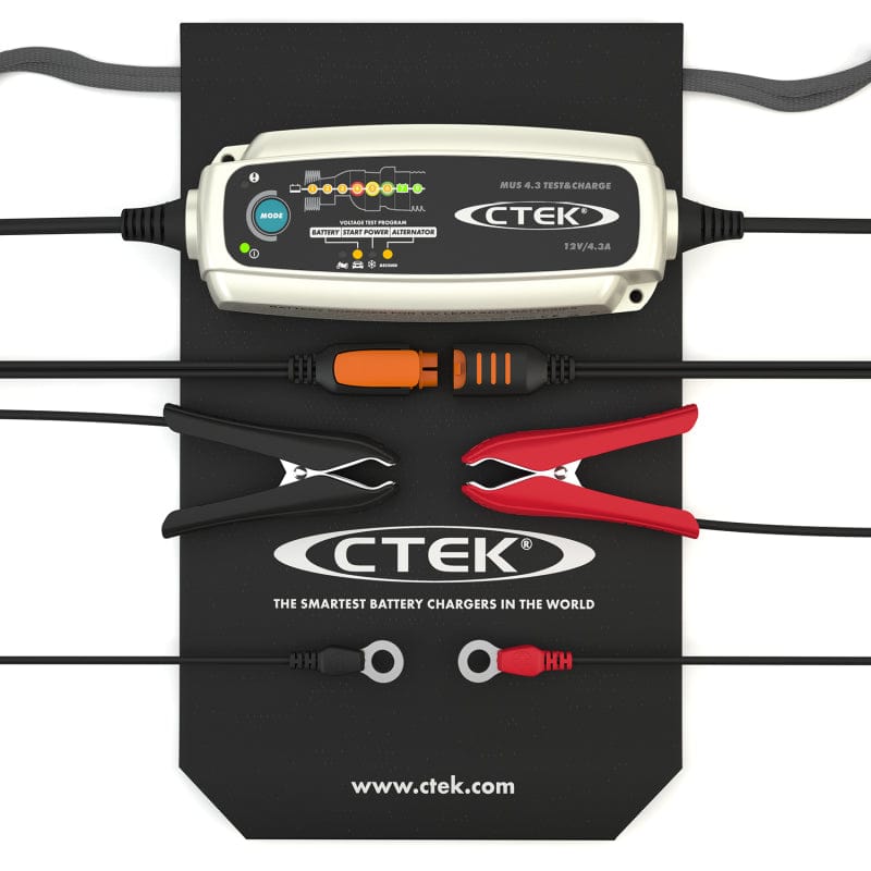 Kies-Motorsports CTEK CTEK Battery Charger - MUS 4.3 Test & Charge - 12V