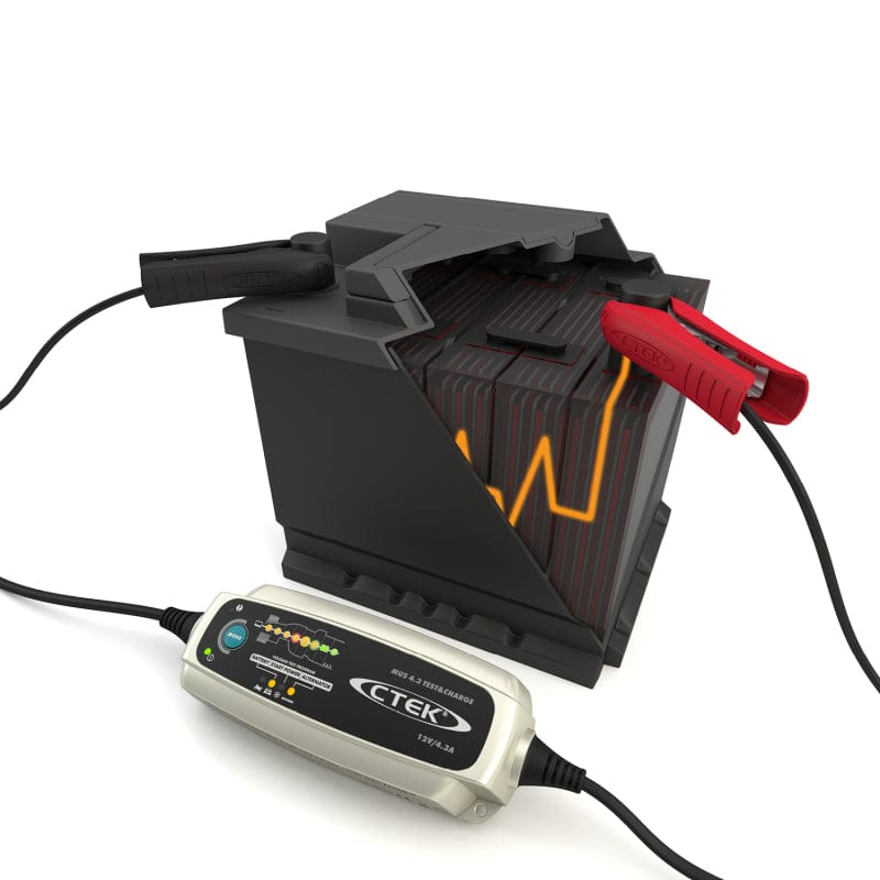 Kies-Motorsports CTEK CTEK Battery Charger - MUS 4.3 Test & Charge - 12V