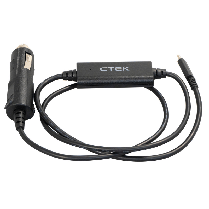 Kies-Motorsports CTEK CTEK CS FREE USB-C Charging Cable w/ 12V Accessory Plug Main image