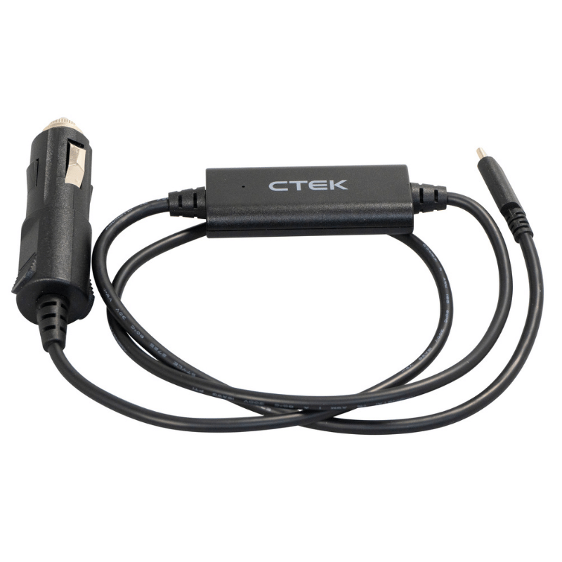 Kies-Motorsports CTEK CTEK CS FREE USB-C Charging Cable w/ 12V Accessory Plug