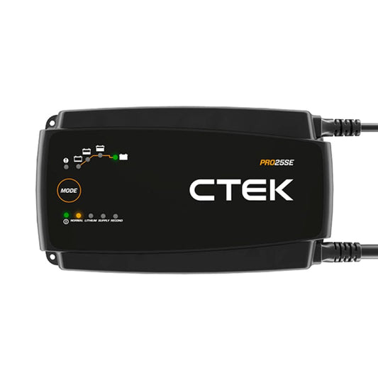 Kies-Motorsports CTEK CTEK PRO25SE Battery Charger - 50-60 Hz - 12V - 19.6ft Extended Charging Cable