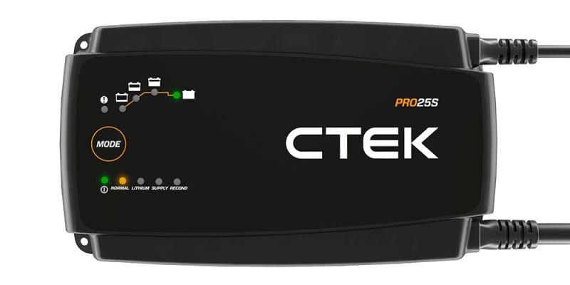 Kies-Motorsports CTEK CTEK PRO25SE Battery Charger - 50-60 Hz - 12V - 19.6ft Extended Charging Cable