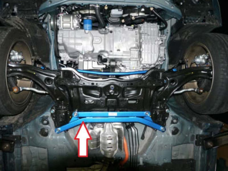 Kies-Motorsports Cusco Cusco Lower ARM Bar VER2 Front FIT GE8 CR-Z ZF1 inSIGHT FF OK W/ VER1 Main image