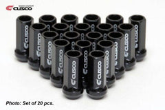 Kies-Motorsports Cusco Cusco Universal Wheel Lug Nut Set M12 x P1.5mm - Black (20pcs)