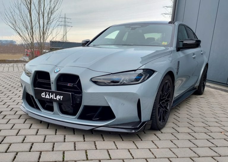 Kies-Motorsports dAHLer Carbon Fiber Front Lip BMW M3 G80 G81 and M4 G82 G83 Main image