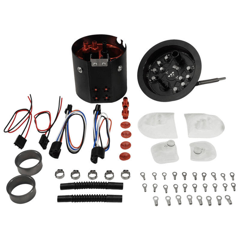 Kies-Motorsports DeatschWerks DeatschWerks 06-13 BMW E9X/E8X X2 Dual Pump Module Main image