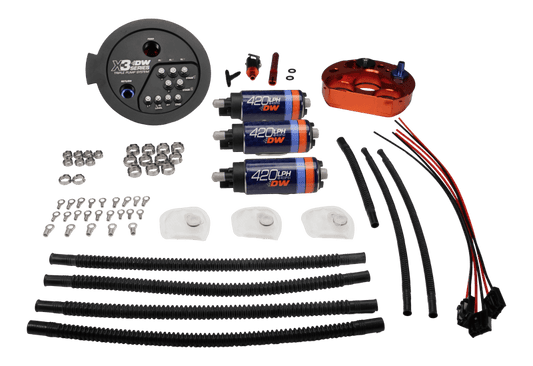 Kies-Motorsports DeatschWerks DeatschWerks 20-24 A90/91 Toyota Supra/G8X BMW M3/M4 Fuel Pump Module w/Triple DW420s