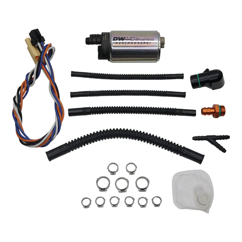 Kies-Motorsports DeatschWerks DeatschWerks 2020+ Toyota Supra (A90) DW440 Brushless 440lph In-Tank Fuel Pump w/ Install Kit Main image
