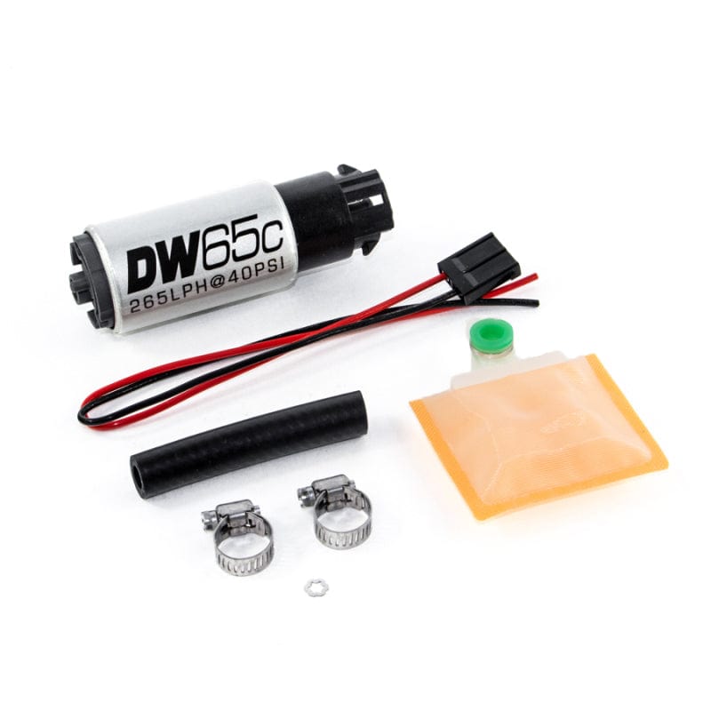 Kies-Motorsports DeatschWerks DeatschWerks 265 LPH Compact In-Tank Fuel Pump w/ Clips & Universal Install Kit Main image
