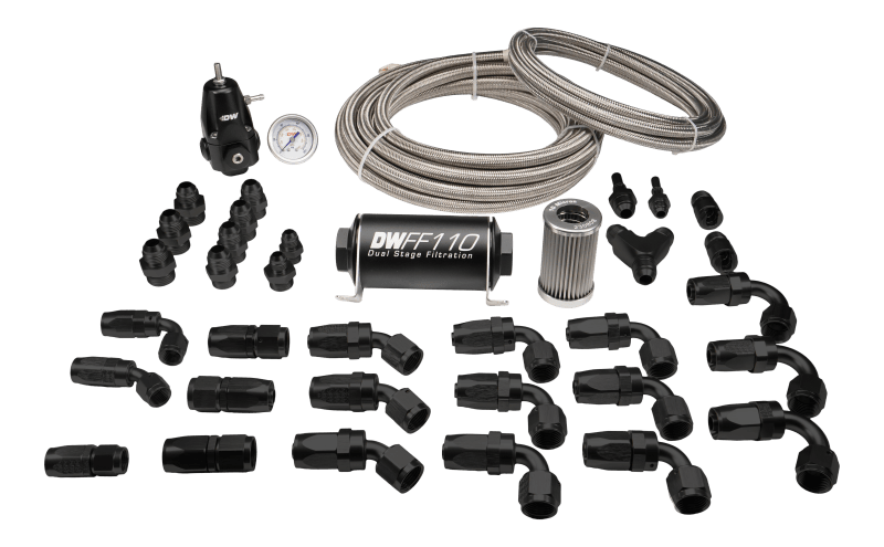 Kies-Motorsports DeatschWerks DeatschWerks A90 Supra / BMW M3/M4 Return Plumbing Kit Main image