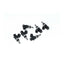 Kies-Motorsports DeatschWerks Deatschwerks Bosch EV14 Universal 40mm Compact Matched Set of 6 Injectors 1250cc (Extended Nozzle)