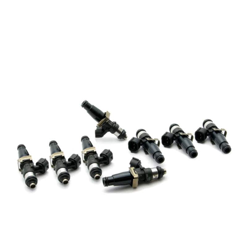 Kies-Motorsports DeatschWerks DeatschWerks Bosch EV14 Universal 60mm/11mm Matched Set of 8 Injectors 2400cc/min Main image
