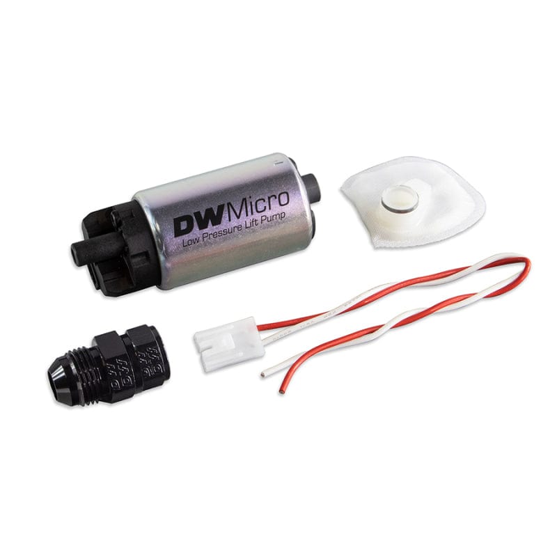 Kies-Motorsports DeatschWerks DeatschWerks DW Micro Series -8AN 210lph Low Pressure Lift Fuel Pump Main image