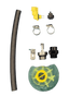 Kies-Motorsports DeatschWerks DeatschWerks DW650iL Series 650LPH In-Line External Fuel Pump Universal Install Kit