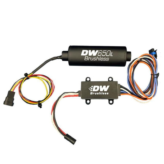Kies-Motorsports DeatschWerks DeatschWerks DW650iL Series 650LPH In-Line External Fuel Pump w/ PWM Controller