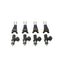 Kies-Motorsports DeatschWerks Deatschwerks Set of 4 1500cc/min For The Fitech/Holley Sniper TBI Units