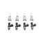 Kies-Motorsports DeatschWerks DeatschWerks Set of 4 2400cc/min for Fitech/Holley Sniper TBI Units