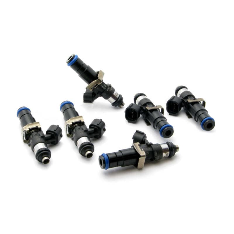 Kies-Motorsports DeatschWerks DeatschWerks Set of 6 High Impedance 2400cc Injectors for Toyota Supra TT 93-98 Top Feed Conversion Main image